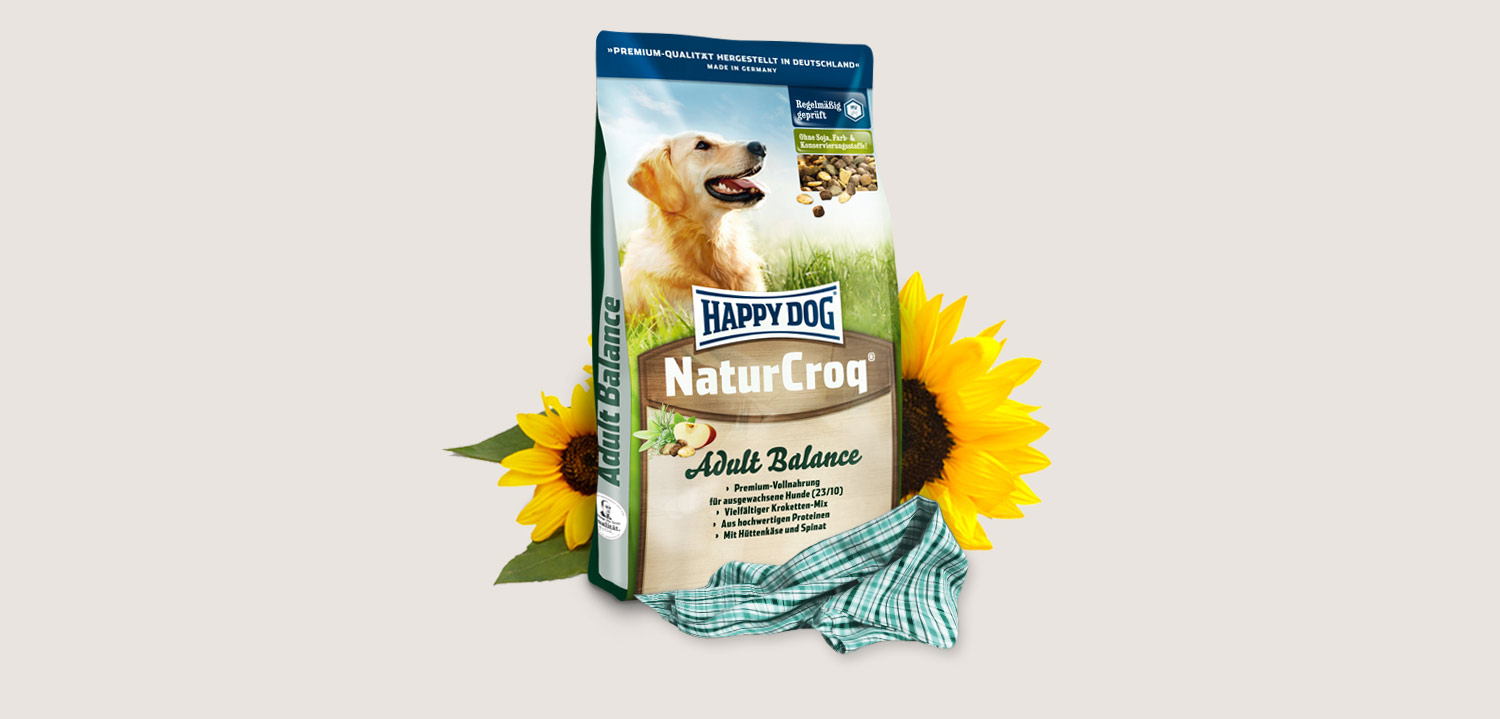 happy dog trockenfutter naturcroq adult balance